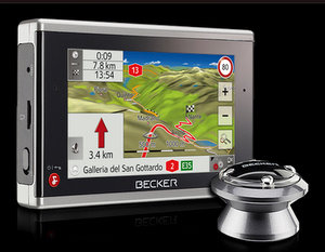 Für Brummi-Fahrer: Becker Traffic Assist Pro Z 302 Navigationssystem